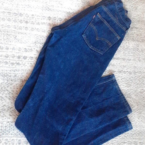 Levi's Other - Levi's Button Fly Skinny Jeans Navy blue 29" Waist